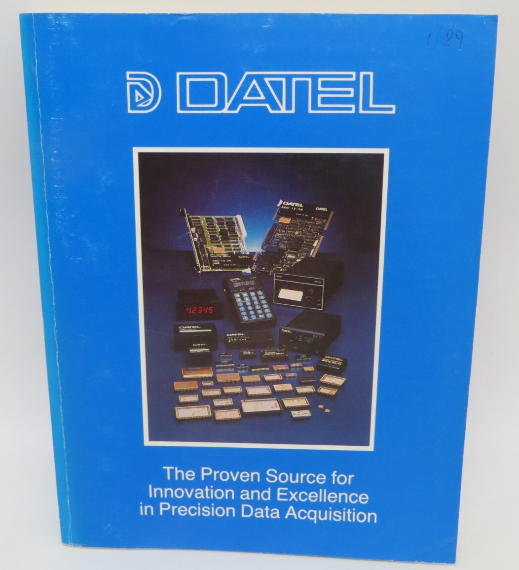 DATEL Data Conversion Catalog - Paperback Reference Book computer tech