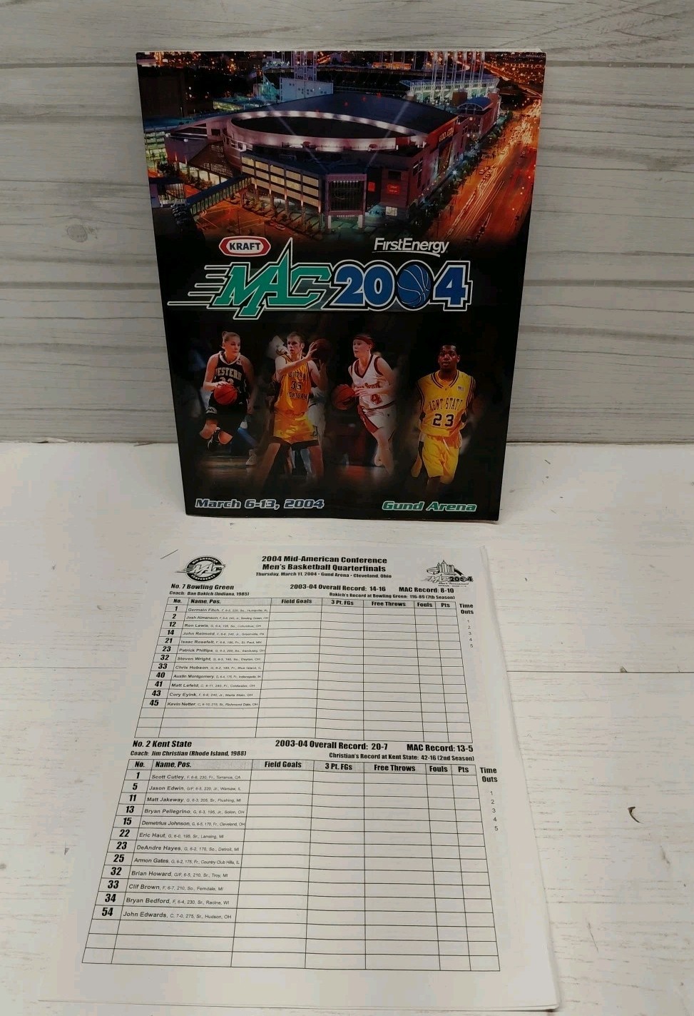2004 MAC Mid-American Conference Basketball Tournament, held at Gund Arena Ohio