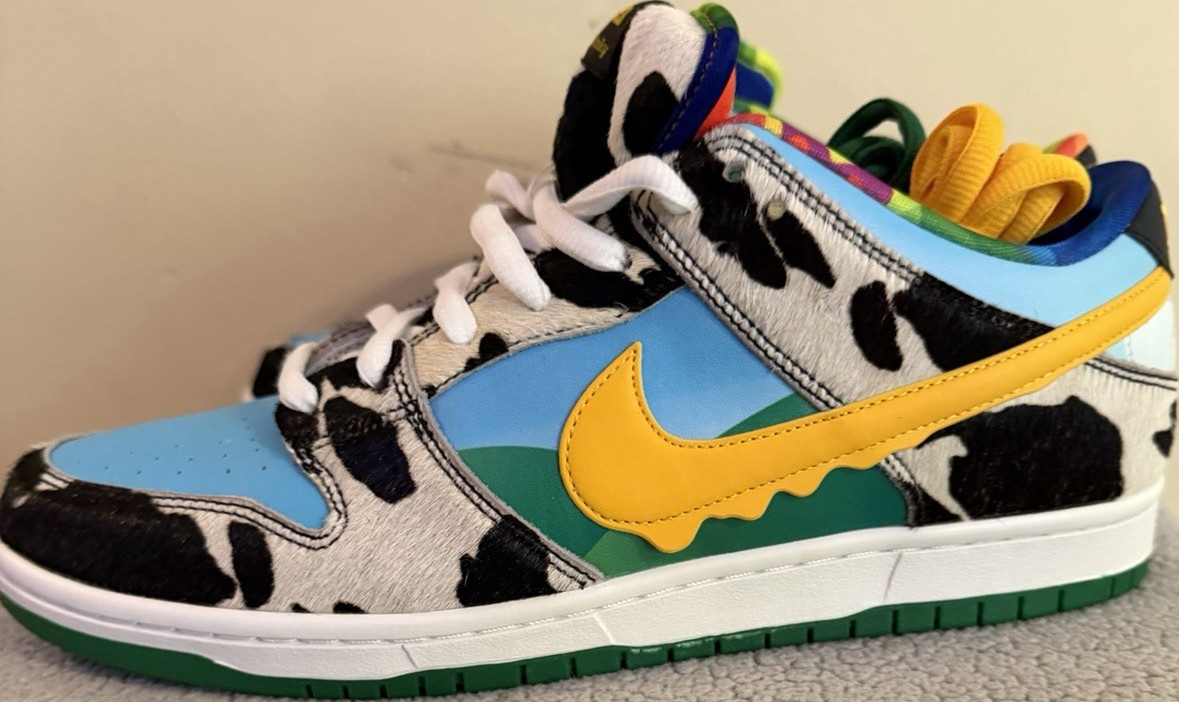 Nike SB Dunk Low Ben & Jerry's Chunky Dunky Skate Shoes Multicolor US 2.5