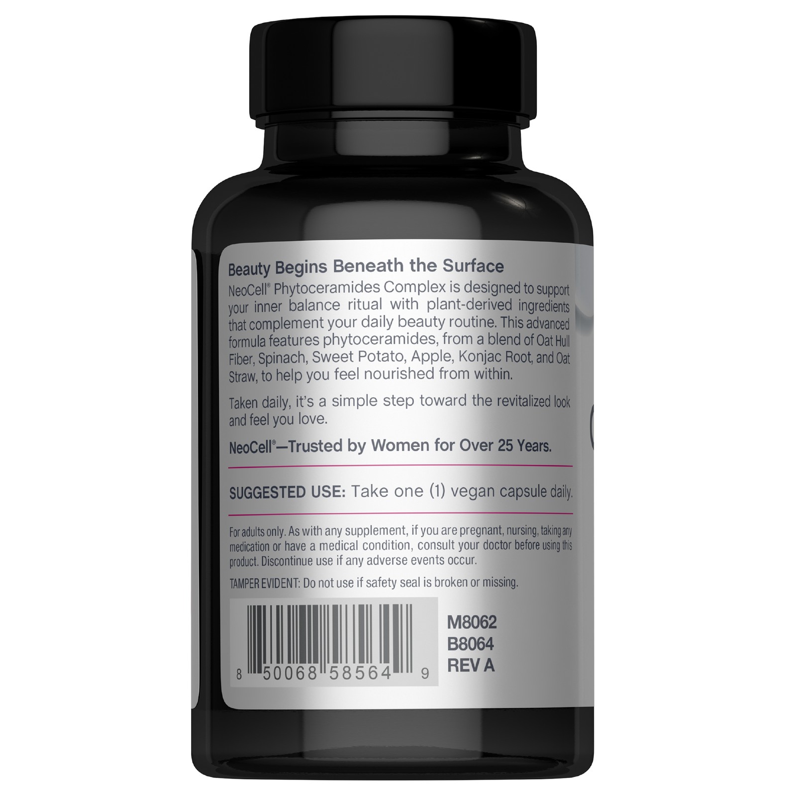 Phytoceramide Complex Supplement | 60 Vegan Capsules | by NeoCell