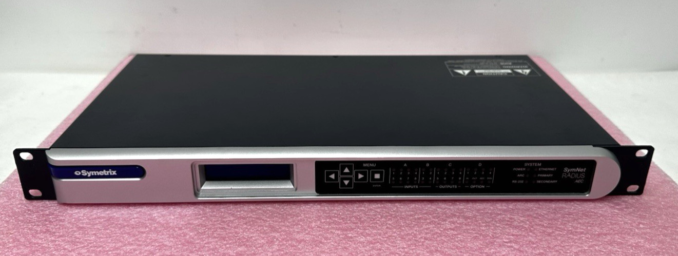 Symetrix SymNet RADIUS AEC Digital Signal Processor DSP w/ VoIP Interface Option