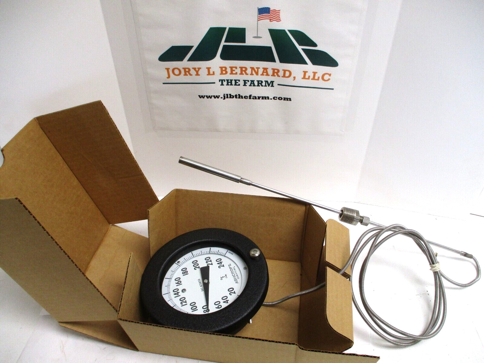 ASHCROFT , DIAL THERMOMETER, C-600A-02-C12-B01-A1-L01-AK , 4-1/2" , 20-240 F,
