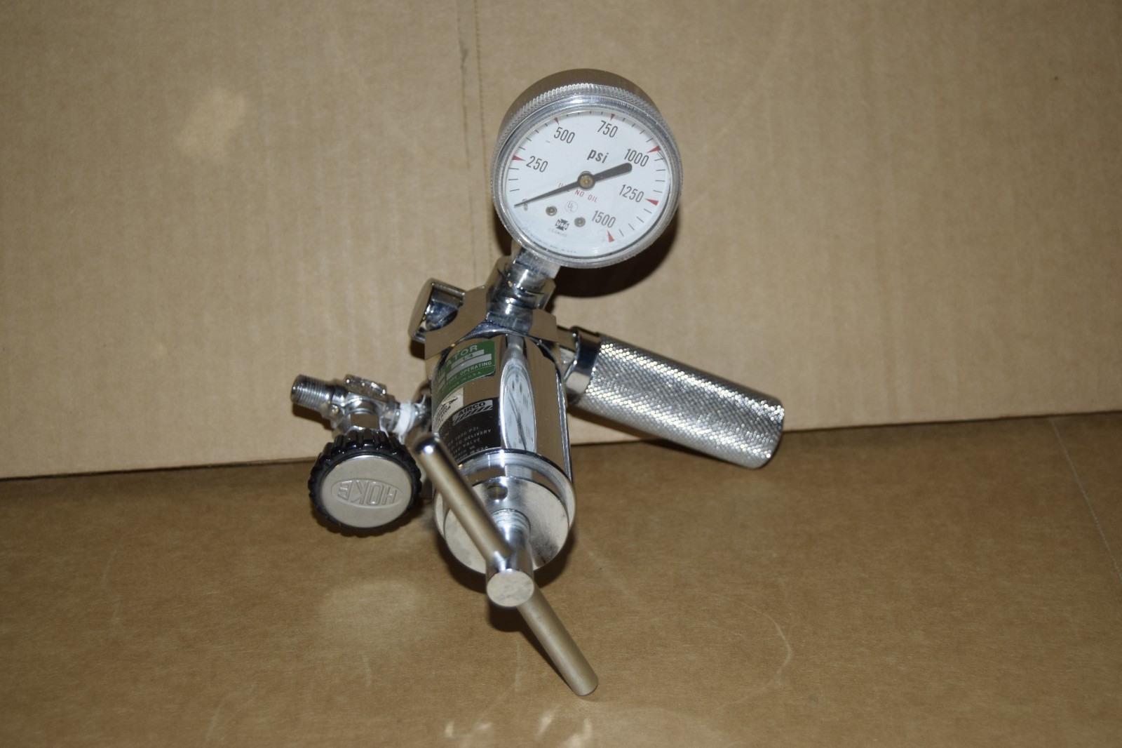 Airco Medical Oxygen Regulator Gas Valve - 805 1140 - Made in USA
