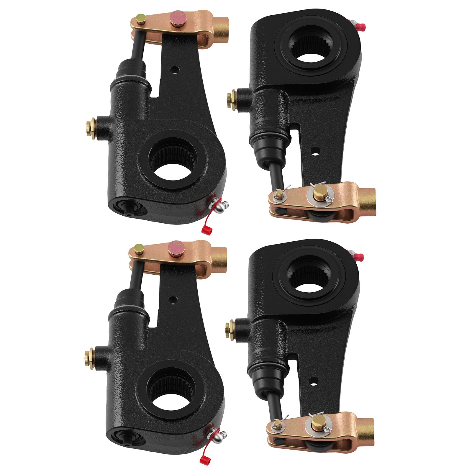4pcs 6" 28 Spline Automatic Slack Adjuster for Automann 139.283 Meritor R801074