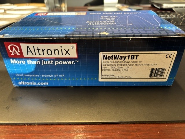 Altronix NETWAY 1 BT