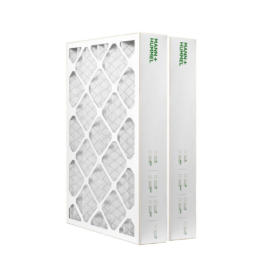 16x20x4 MERV 8 Air Filters for AC & Furnace. 2 Pack (Actual Depth: 3-3/4")