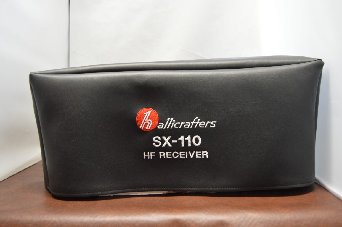 Hallicrafters SX-110 Round Emblem Signature Series Amateur Radio Dust Cover