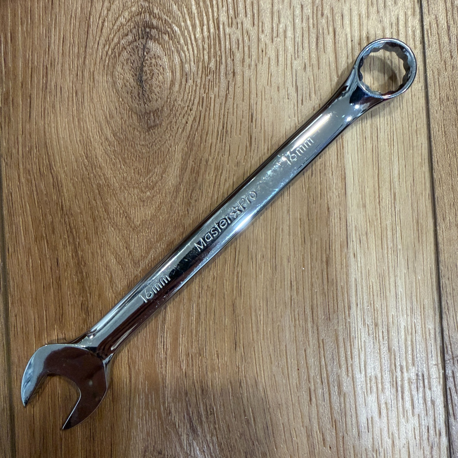 Master Pro 16mm Metric Combination Wrench Full Polish