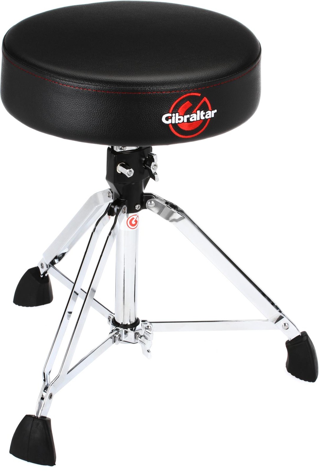 Gibraltar 9608 13-inch Round Double-braced Drum Throne (5-pack) Bundle