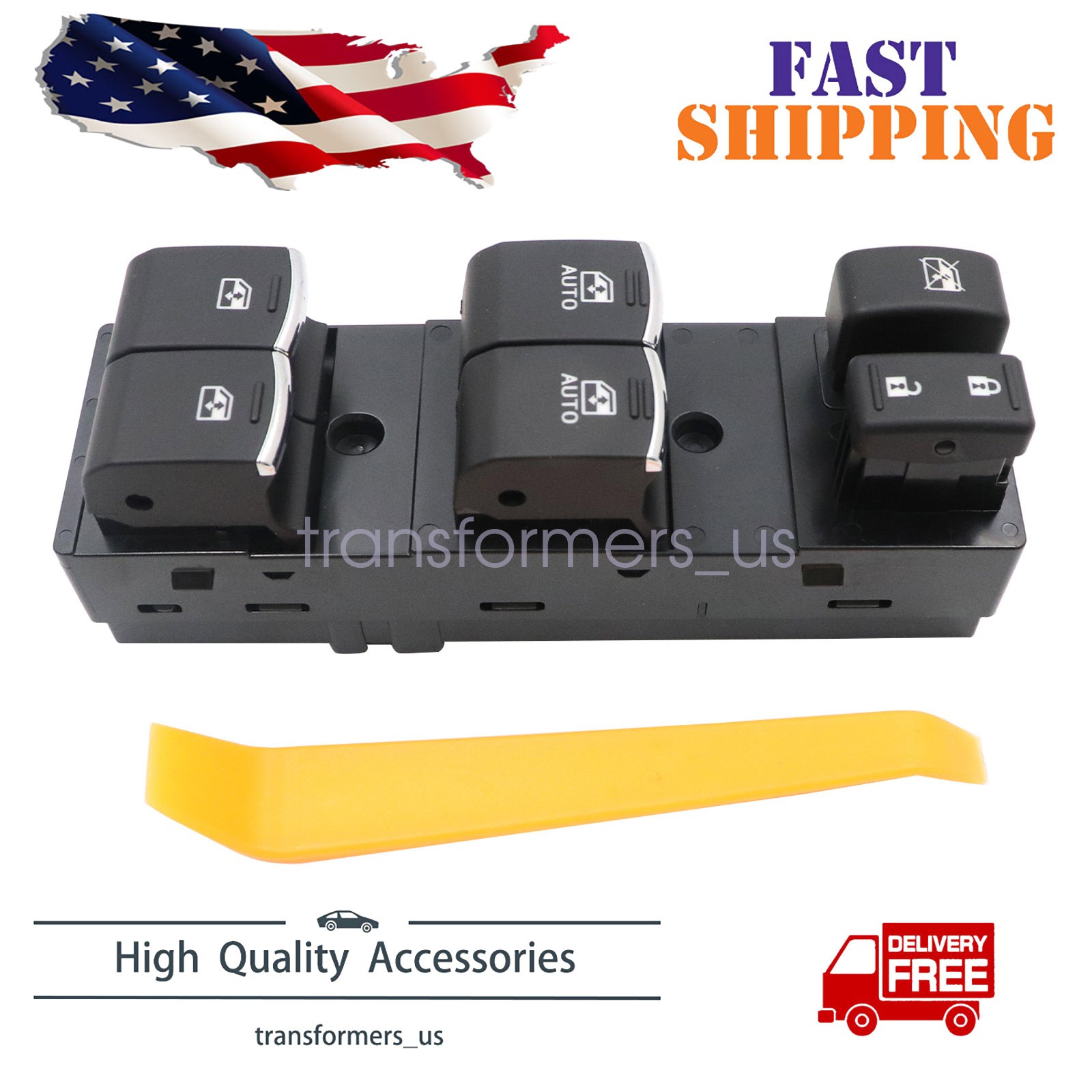83071SG073 For Subaru Forester Driver Master Window Switch Power Front 2017-2018