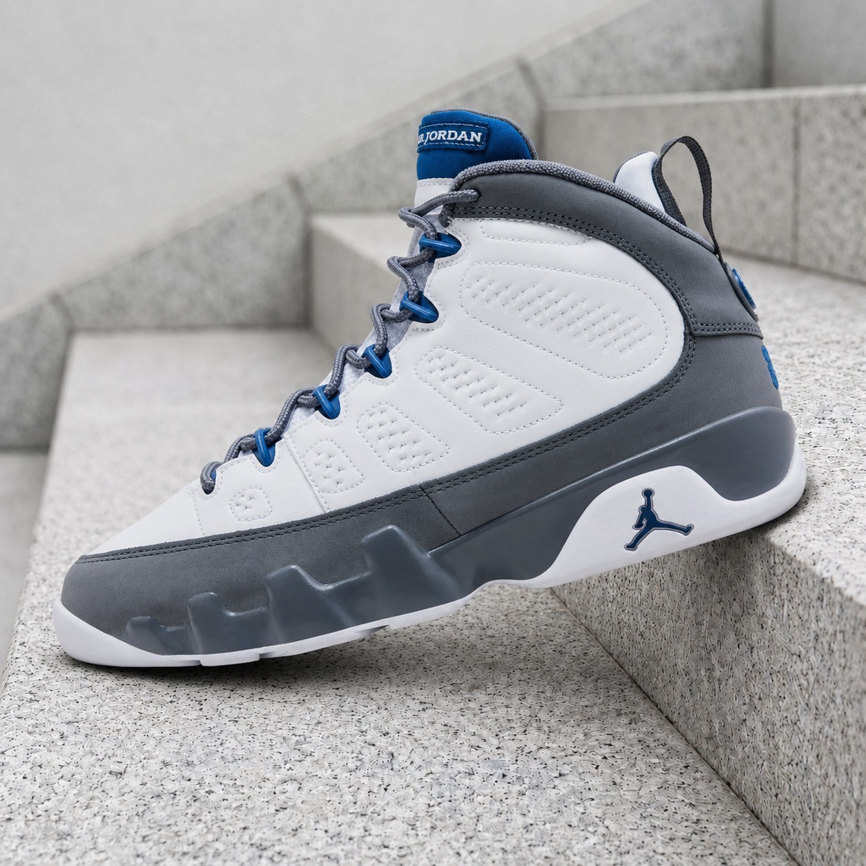 Nike Air Jordan 9 Retro Flint Grey French Blue (2026) HV4574-100 GS New