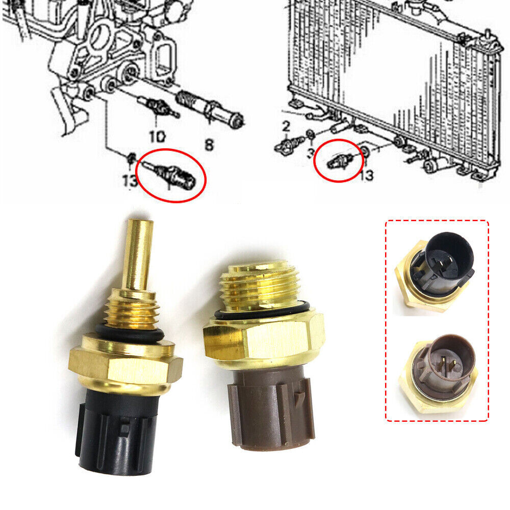 Set of Cooling Fan Switch & Coolant Sensor fit Honda Odyssey Accord Acura💫