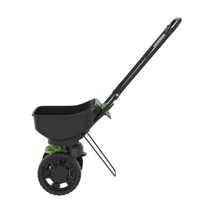 Sta-Green Precision Broadcast Spreader 20-lb Capacity Compatible with Ice Melt..