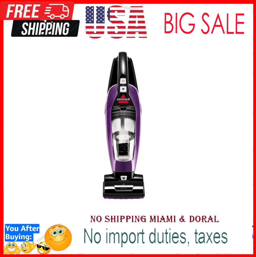BISSELL Pet Hair Eraser Cordless Hand Vacuum 2390 Lithium Ion Handheld