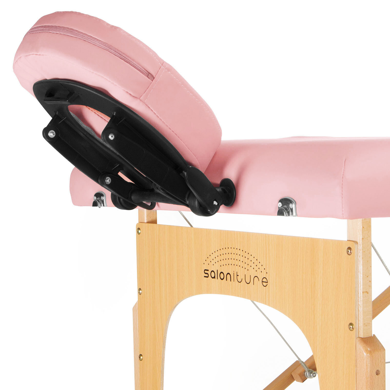 OPEN BOX - Pink Portable Massage Table with Carrying Case