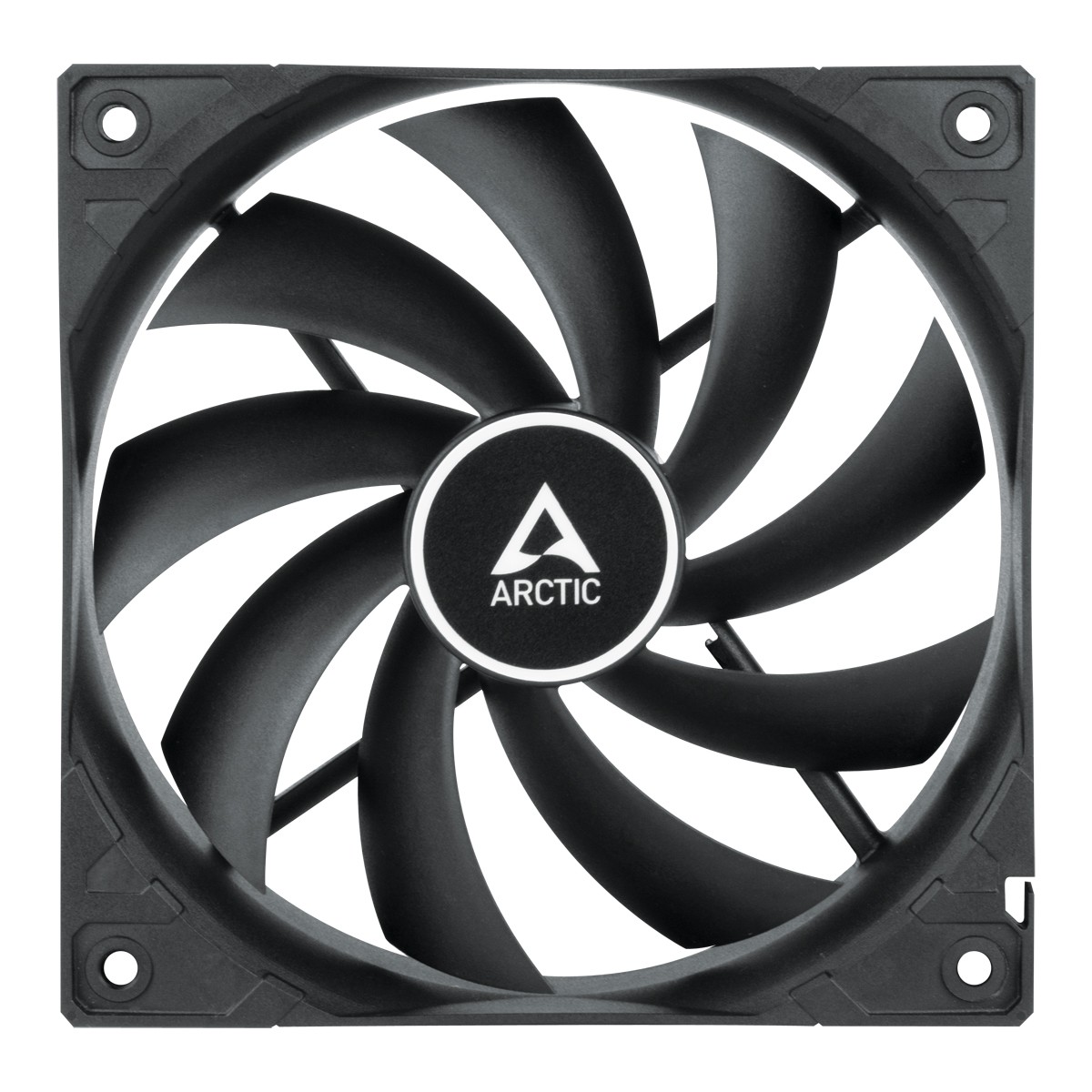 ARCTIC F12 (Black) 120 mm Standard Case Fan Computer Push or Pull B-Stock