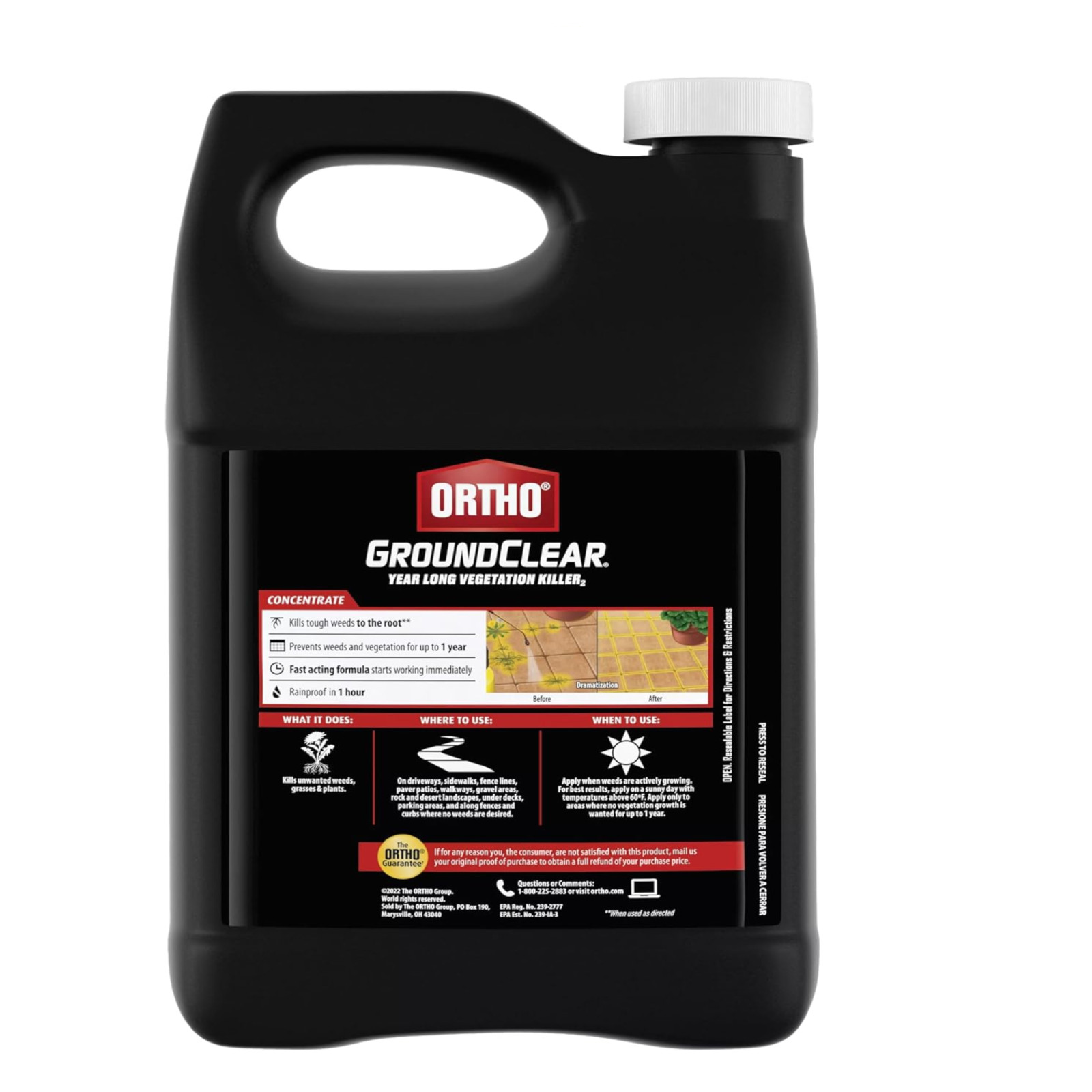 Ortho GroundClear Year Long Vegetation Killer2 Concentrate - Weed Killer