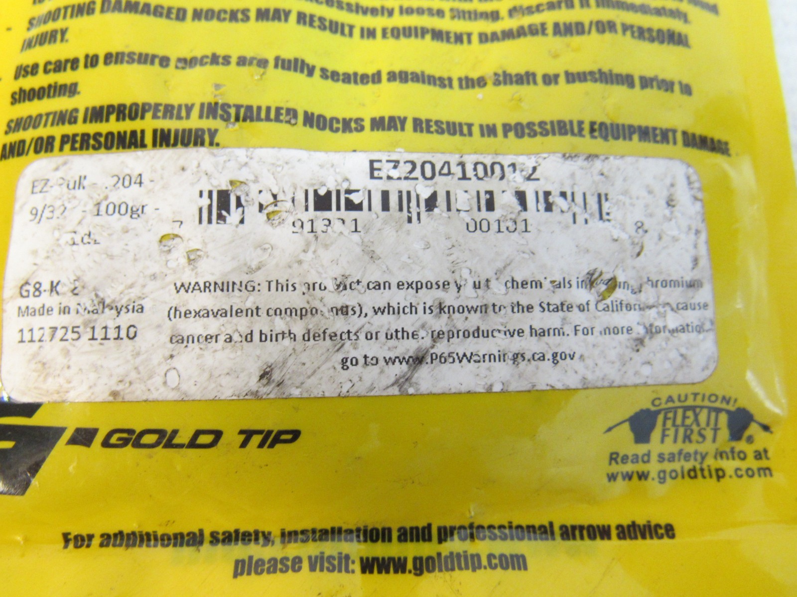 Gold Tip EZ- Pull 100 Grain Field Points 12-Pack 9/32