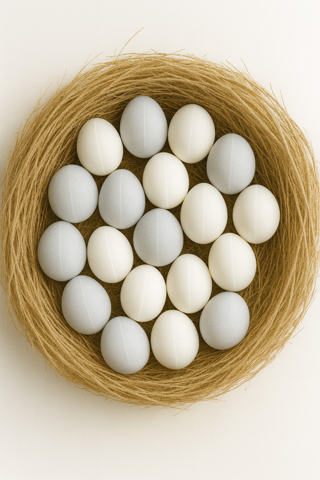 Fake Realistic Decoy Nest Eggs For Craft Hens Lay 20 Pcs Pieces Choose Color