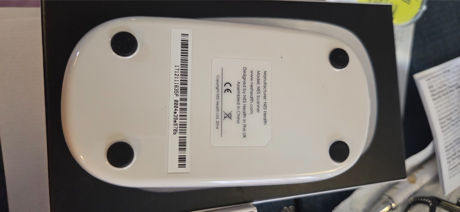 nes health scanner