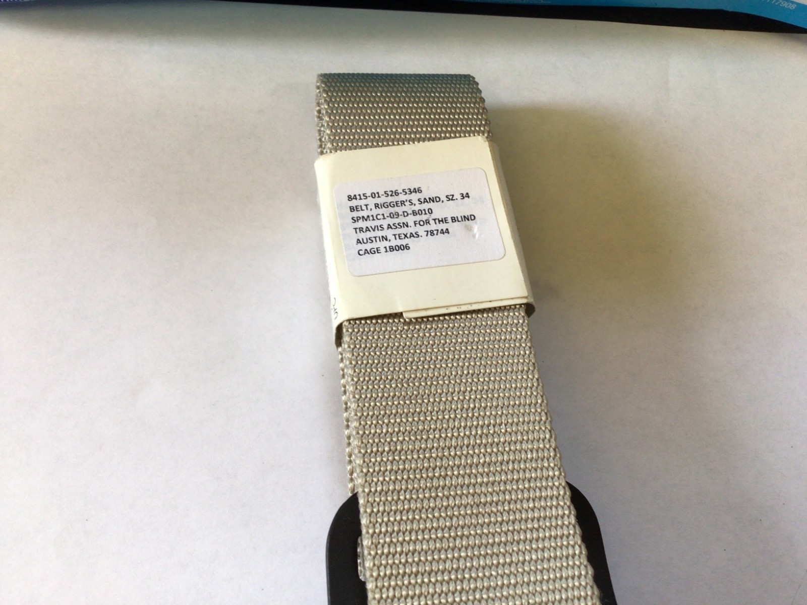 Military US Army Belt Riggers SAND Sz.34 New