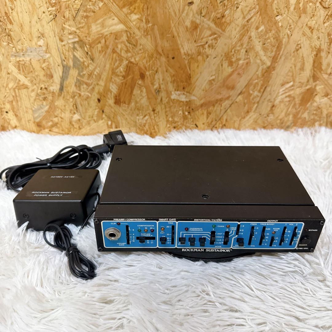 ROCKMAN SUSTAINER 1989 GUITAR EFFECT PROCESSOR VINTAGE AUDIO UNIT TESTED
