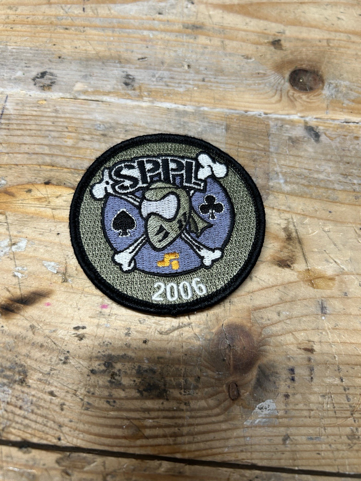 Smart Parts SPL Scenario Paintball League Tournament Series Patch Vintage NOS