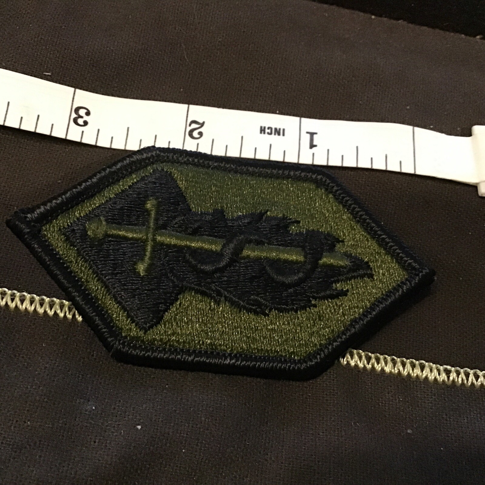 U.S.ARMY PATCH, MEDICAL RESEARCH AND DEVELOPMENT COMMAND, ACU