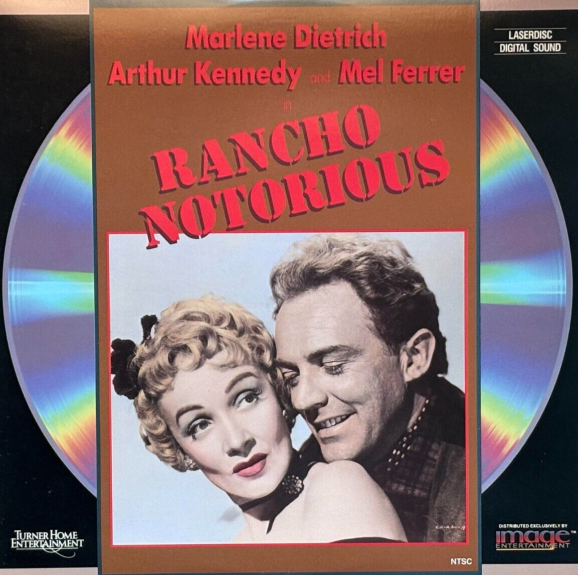 RACNCHO NOTORIOUS (MARLENE DIETRICH) PREMIUM QUALITY USED LASERDISC (NM/EX)