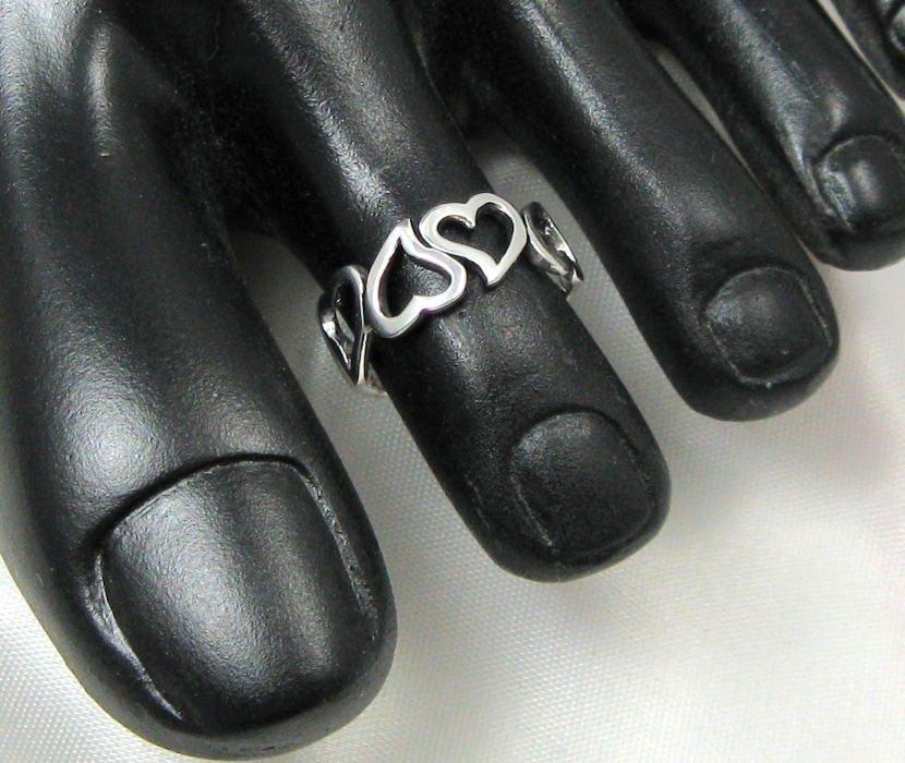Toe Rings - PREMIUM QUALITY . Solid Sterling Silver