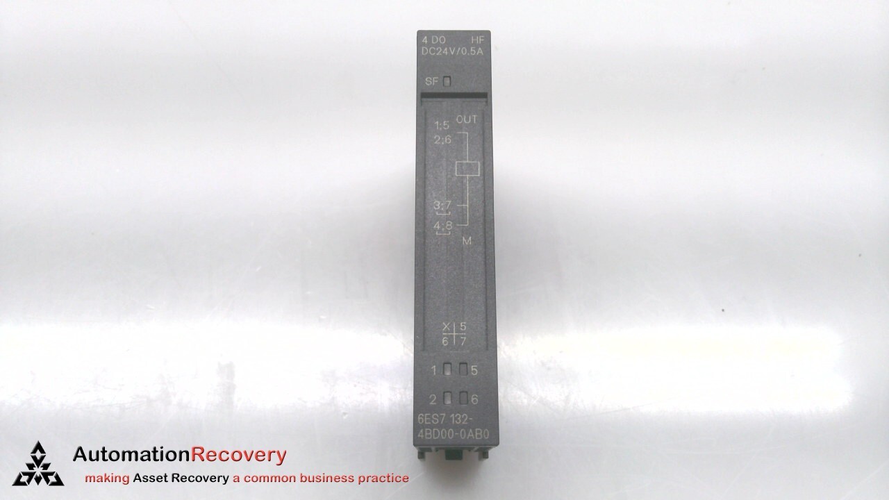 SIEMENS 6ES7 132-4BD00-0AB0 , DIGITAL OUTPUT MODULE, NEW* #304873