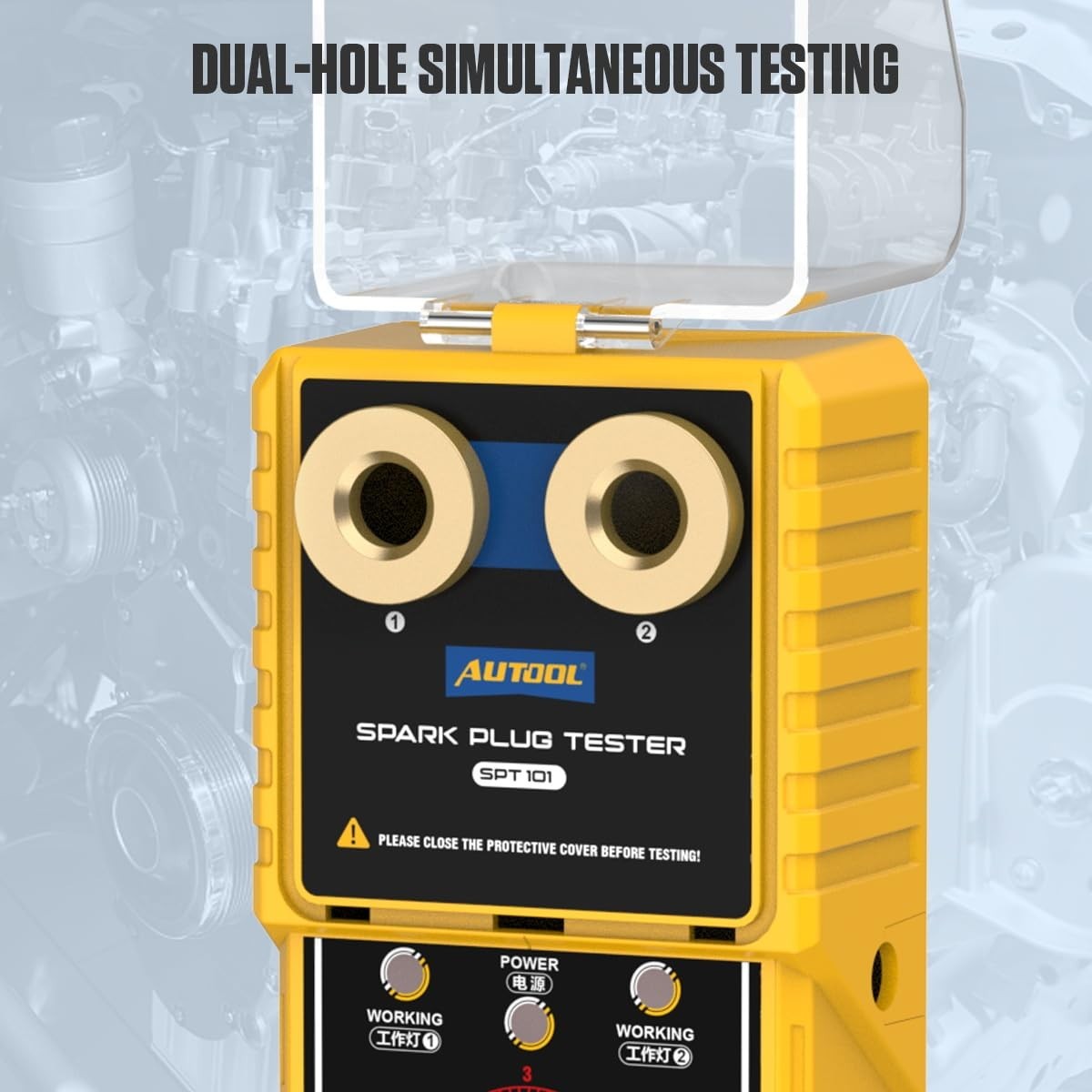 Car Spark Plug Tester,Automotive Engine Ignition Plug Analyzer 110V With