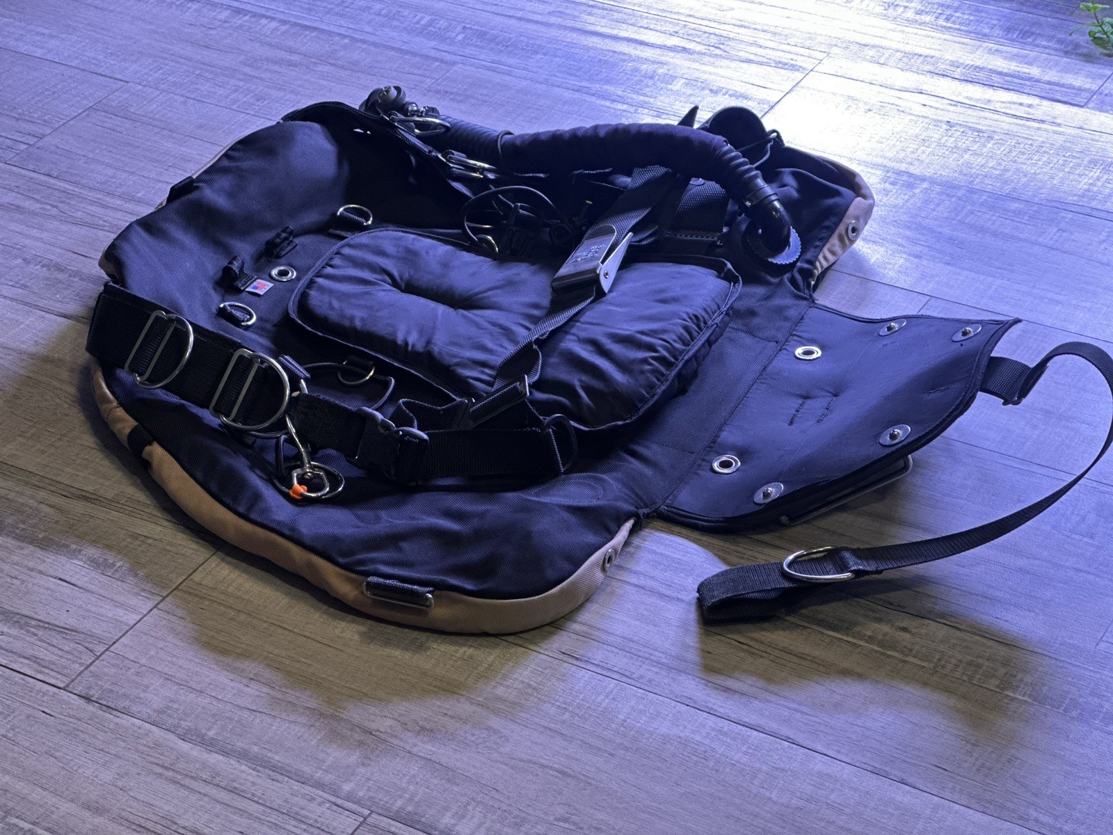 Dive Rite Nomad EXP Sidemount Rig Harness - Size MEDIUM