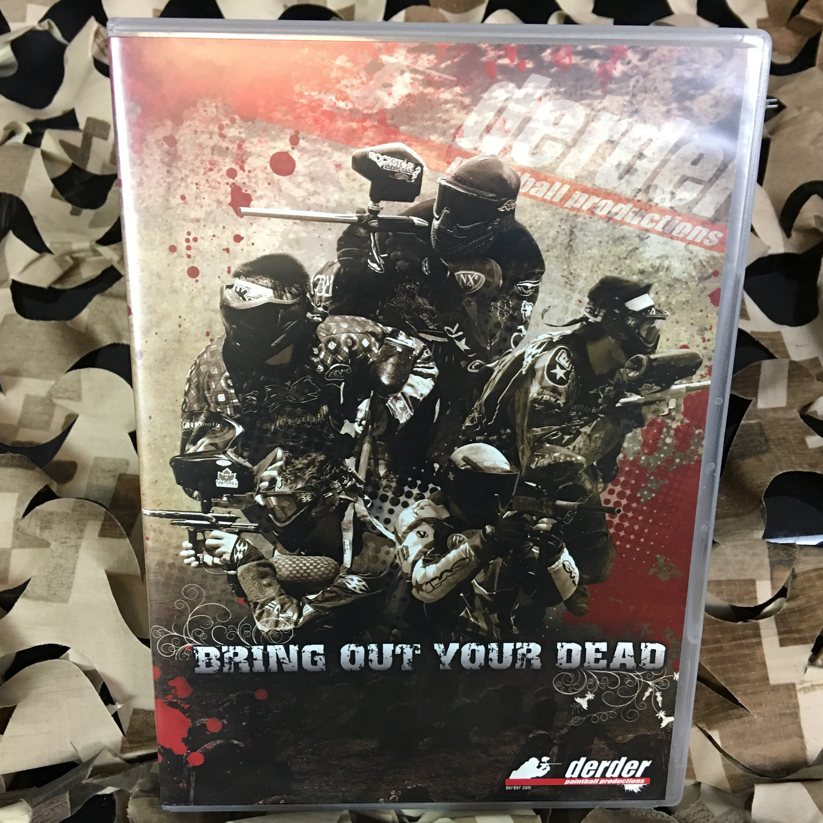NEW Derder PSP & NPPL Paintball Events DVD - Bring Out Your Dead