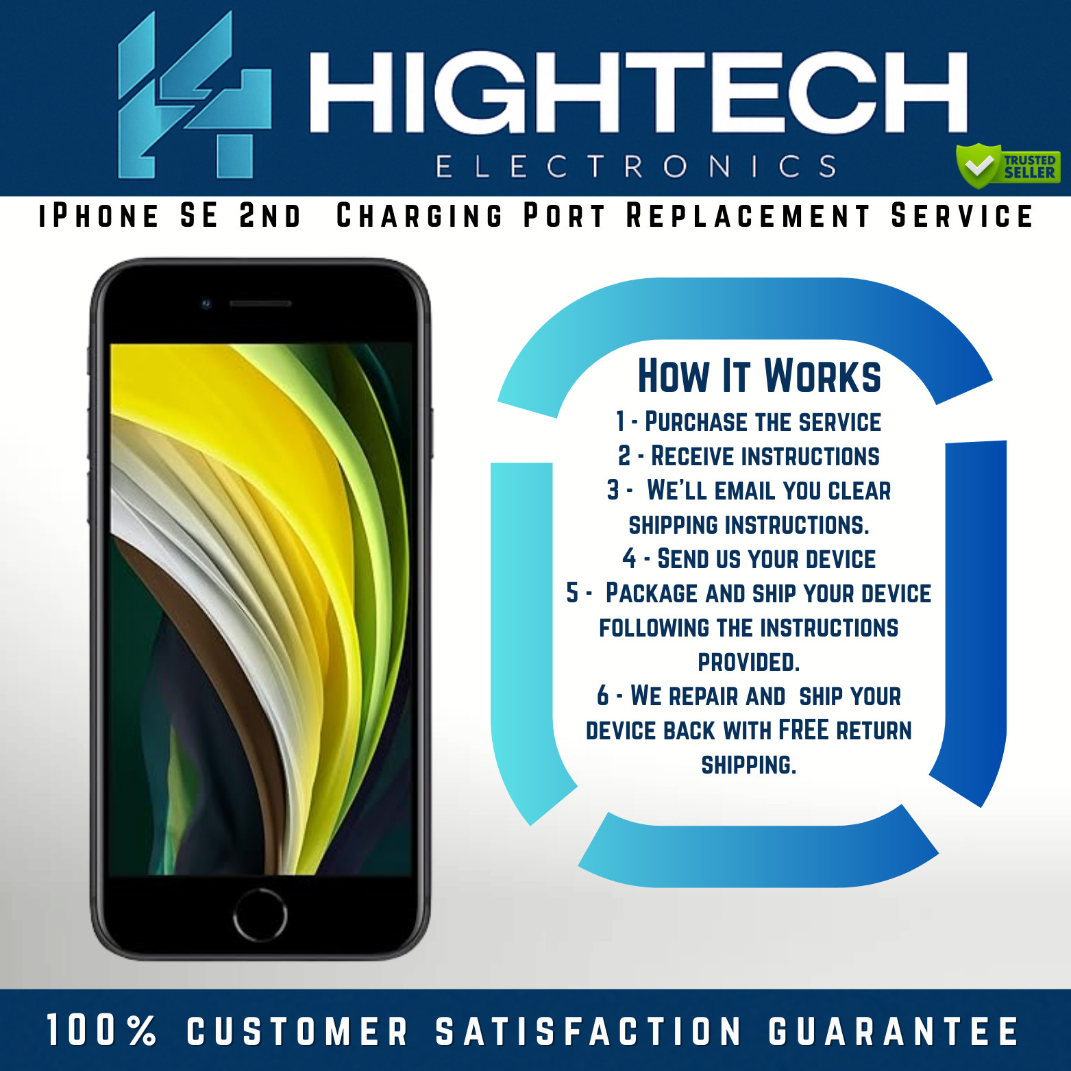 iPhone SE 2nd  Charging Port Replacement Service