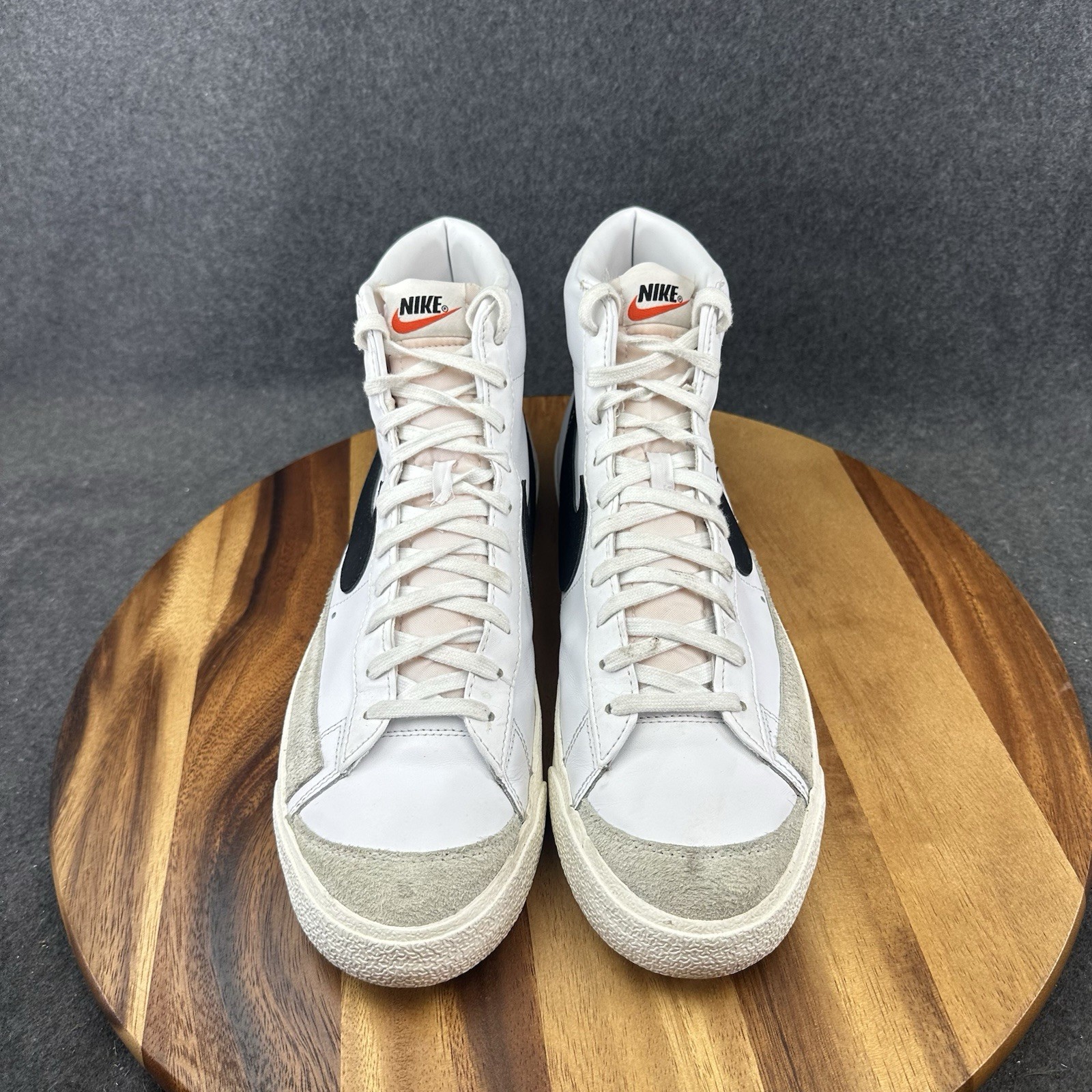 Nike Blazer Mid 77 Men's 13 Shoes Vintage Retro Style BQ6806-100 White Black