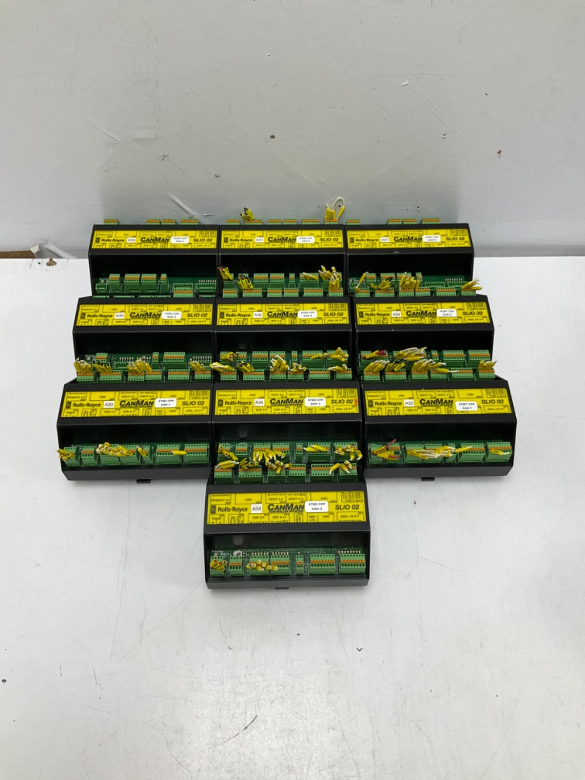 ROLLS ROYCE SLIO 02 CANMAN CONTROLLER NETWORK