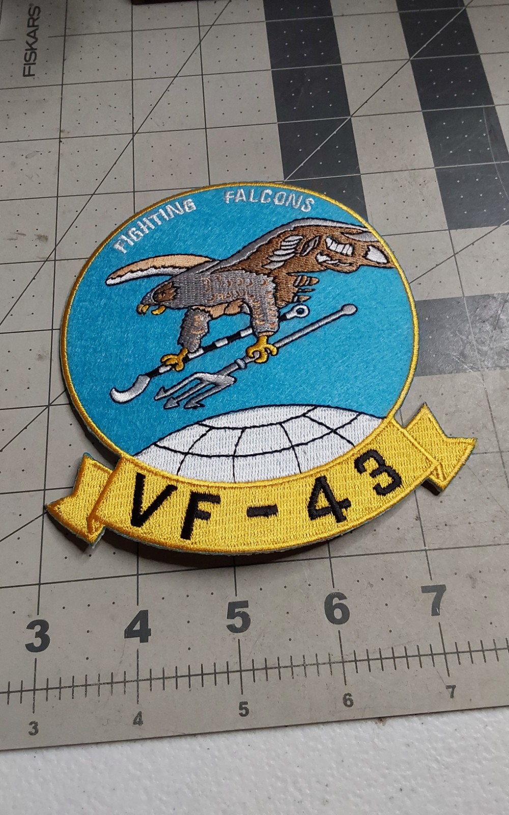 US Navy VF-43 Jacket Squadron Patch