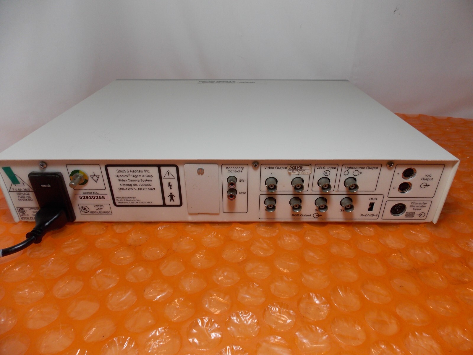 Smith & Nephew Dyonics Digital 3-Chip Video Camera System (LAM-2910)