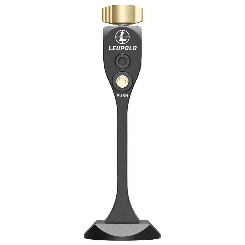 LEUPOLD Aluminum Black Binocular Tripod Adapter -Quick-Stem/Quick-Clamp Styles