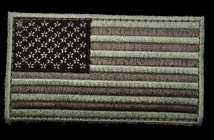 USA AMERICAN FLAG TACTICAL US ARMY MORALE MILITARY ACU 3.5 inch HOOK PATCH (MF7)