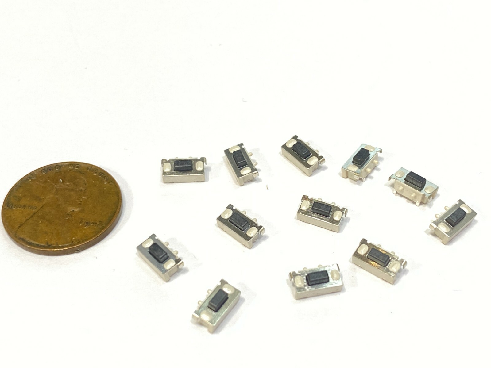 12 Pieces 3x6x3.5MM Tactile Tact Push Button Micro Switch Momentary C19 STAMP