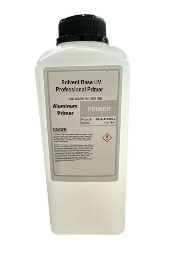 (1,000ML) Solvent Base UV Professional Primer Aluminum Surface (not for jetting)