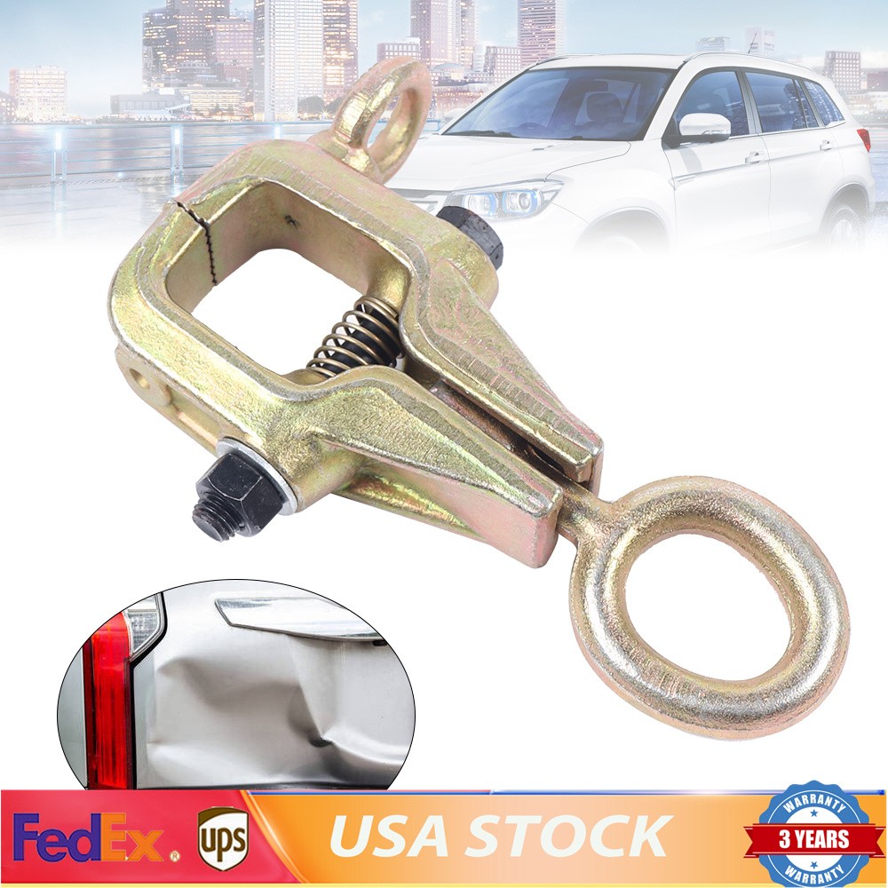 5 Ton 2 Way Auto Body Repair Pull Clamp Frame Back Dent Puller Self-tightening