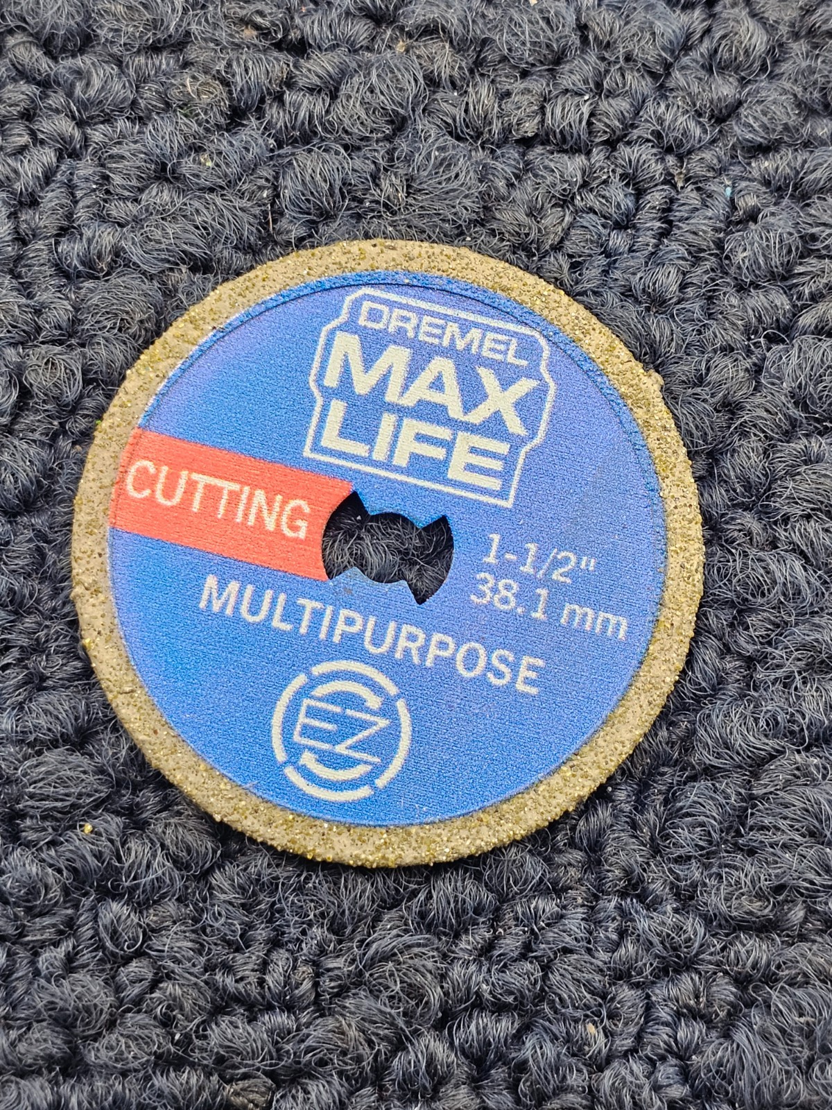 (QTY 5) Dremel Max Life 1-1/2" Diamond Cutting Blade Multipurpose
