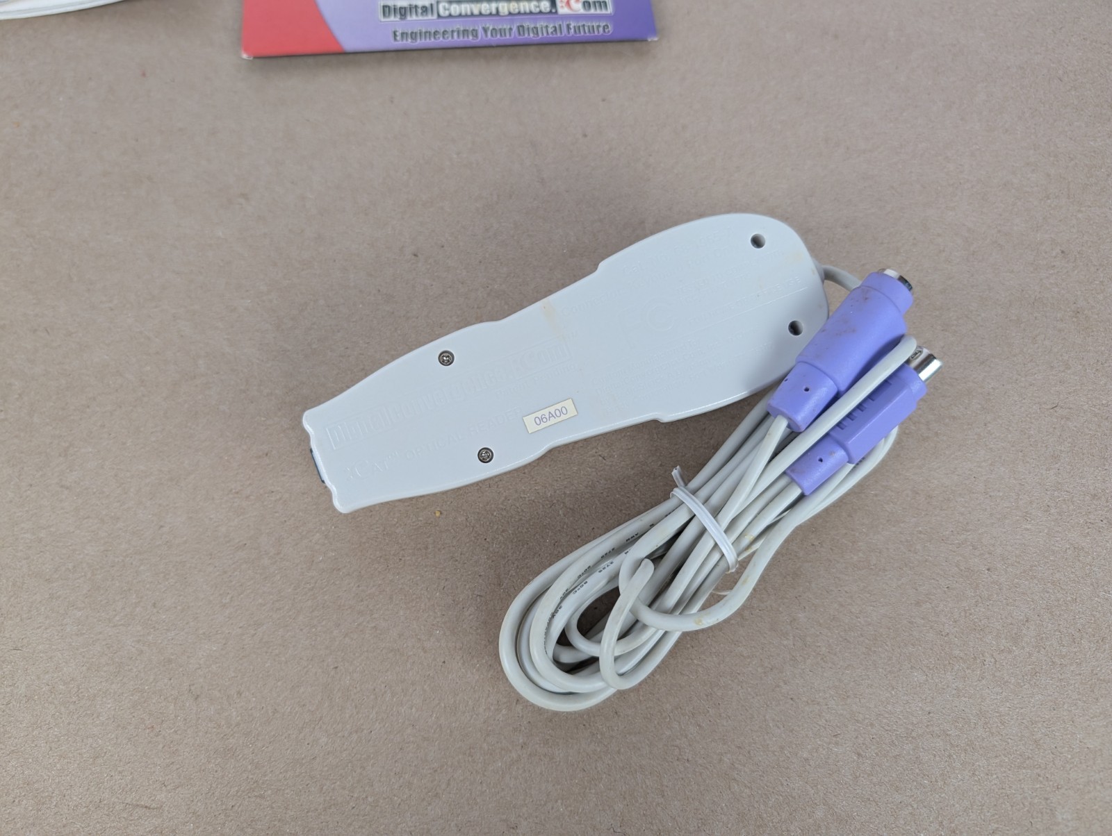 CUE CAT Digital Convergence USB Barcode Scanner Reader NEW with Software
