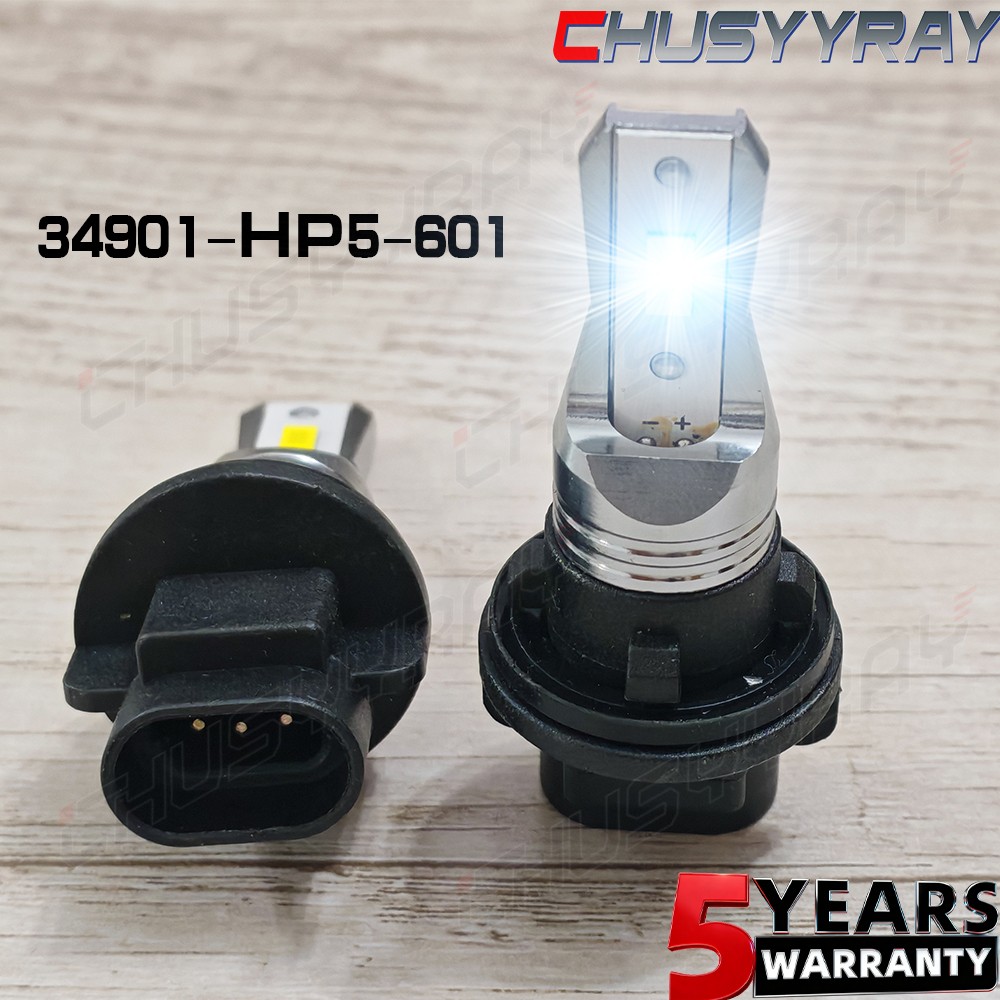 2x LED Bulb Kit for Honda TRX500 2005-2011 ATV OE Headlights Foreman 500