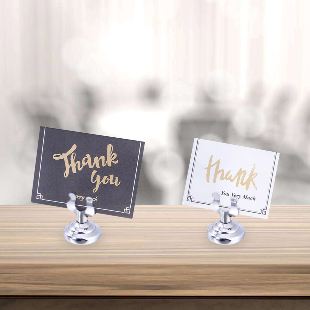 6 Pcs/Package Menu Holder Restaurant Meal Cutlery for Table Setting Tabletop