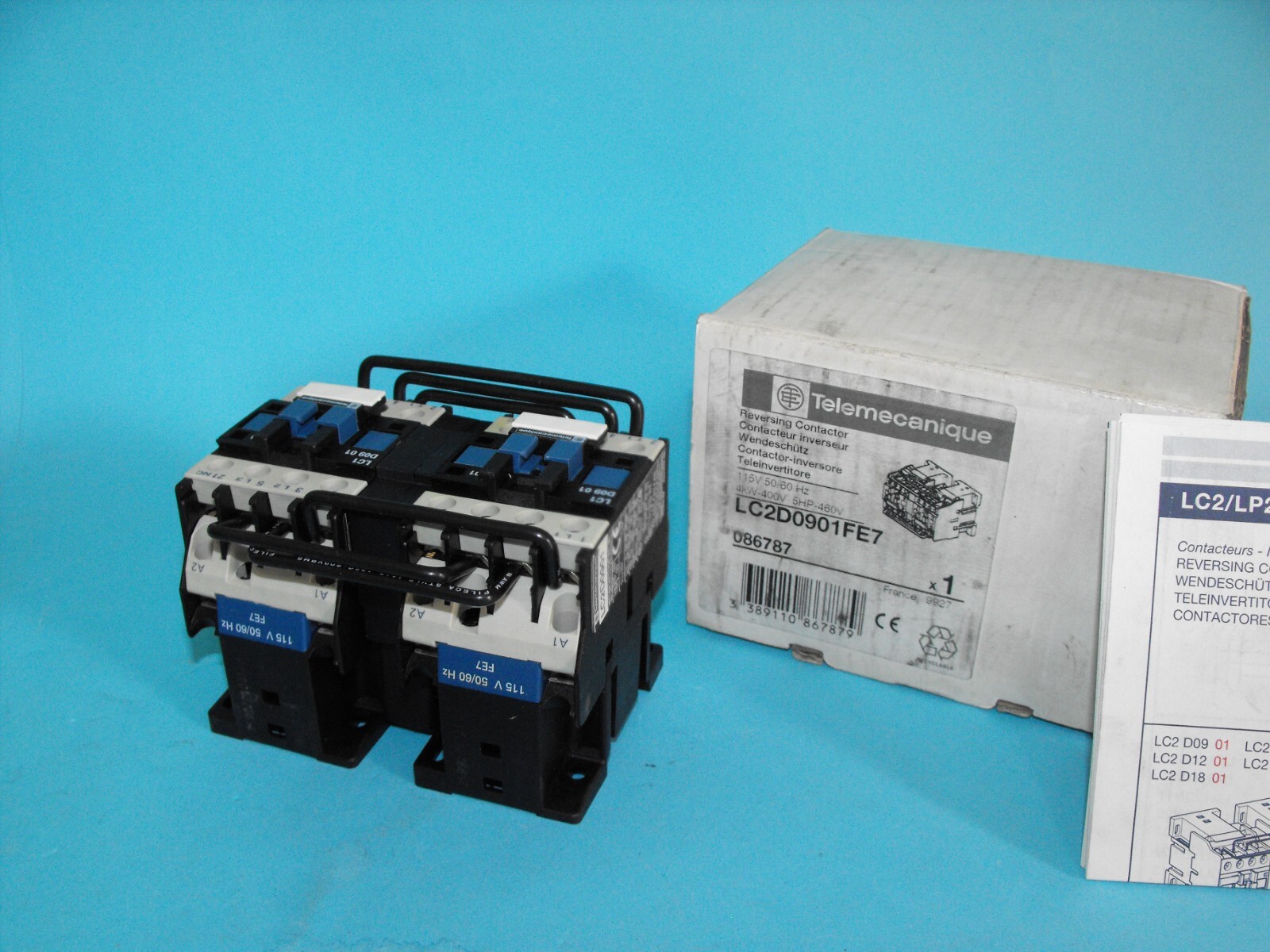Schneider Electric.TELEMECANIQUE LC2D0901FE7 Reversing Contactor.086787.NEW.