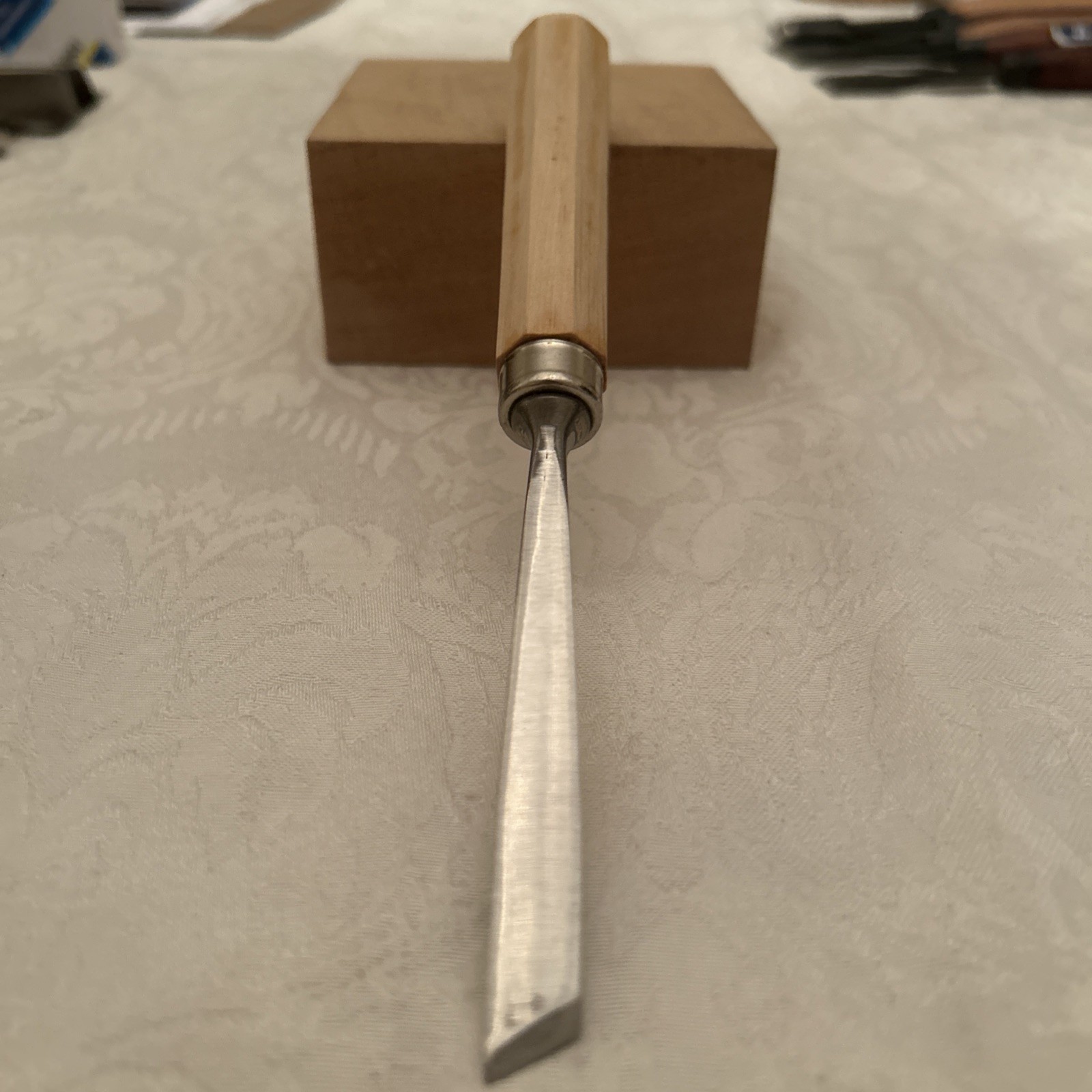 Hirsch # 1s / 10mm Intermediate Size Carving Gouge Sharp Excellent Condition